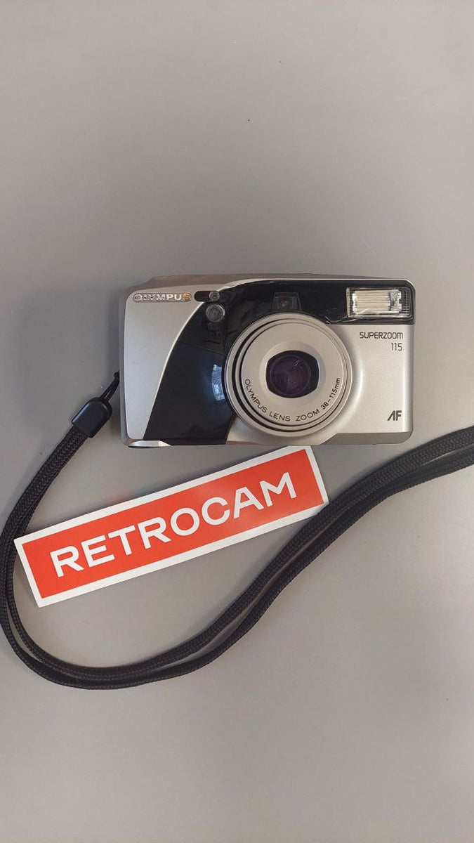 Olympus Superzoom 115 af пленочный фотоаппарат Retrocam