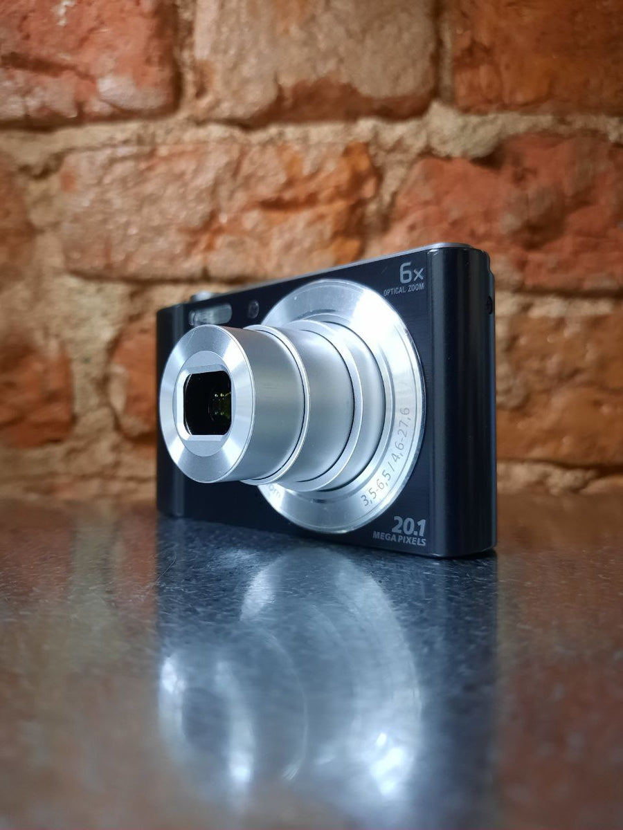 Sony Cyber-shot DSC-W810 черный цифровой фотоаппарат – Retrocam