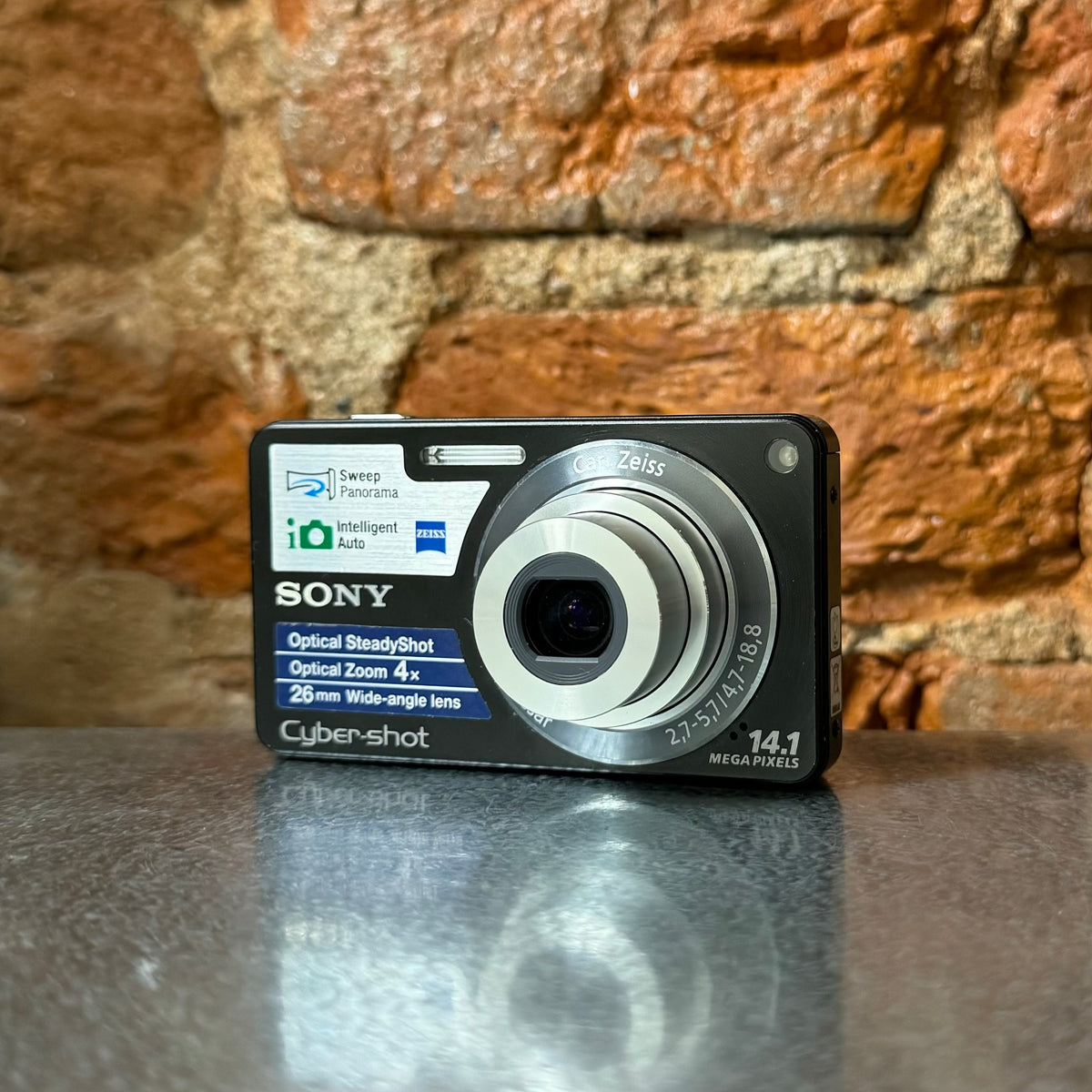 Sony Cyber-shot DSC-W350 черный цифровой фотоаппарат – Retrocam