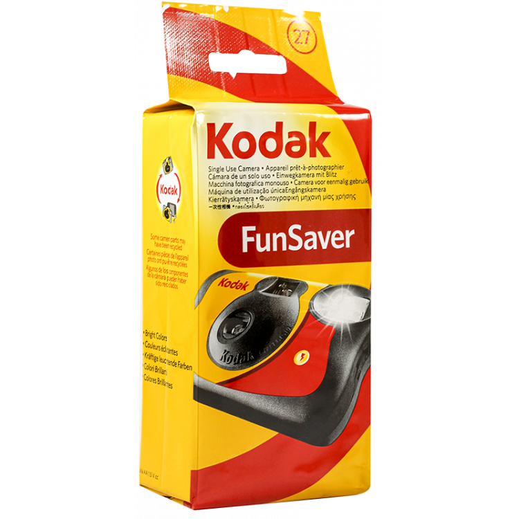 Kodak FunSaver ISO 800 пленочный одноразовый фотоаппарат Retrocam