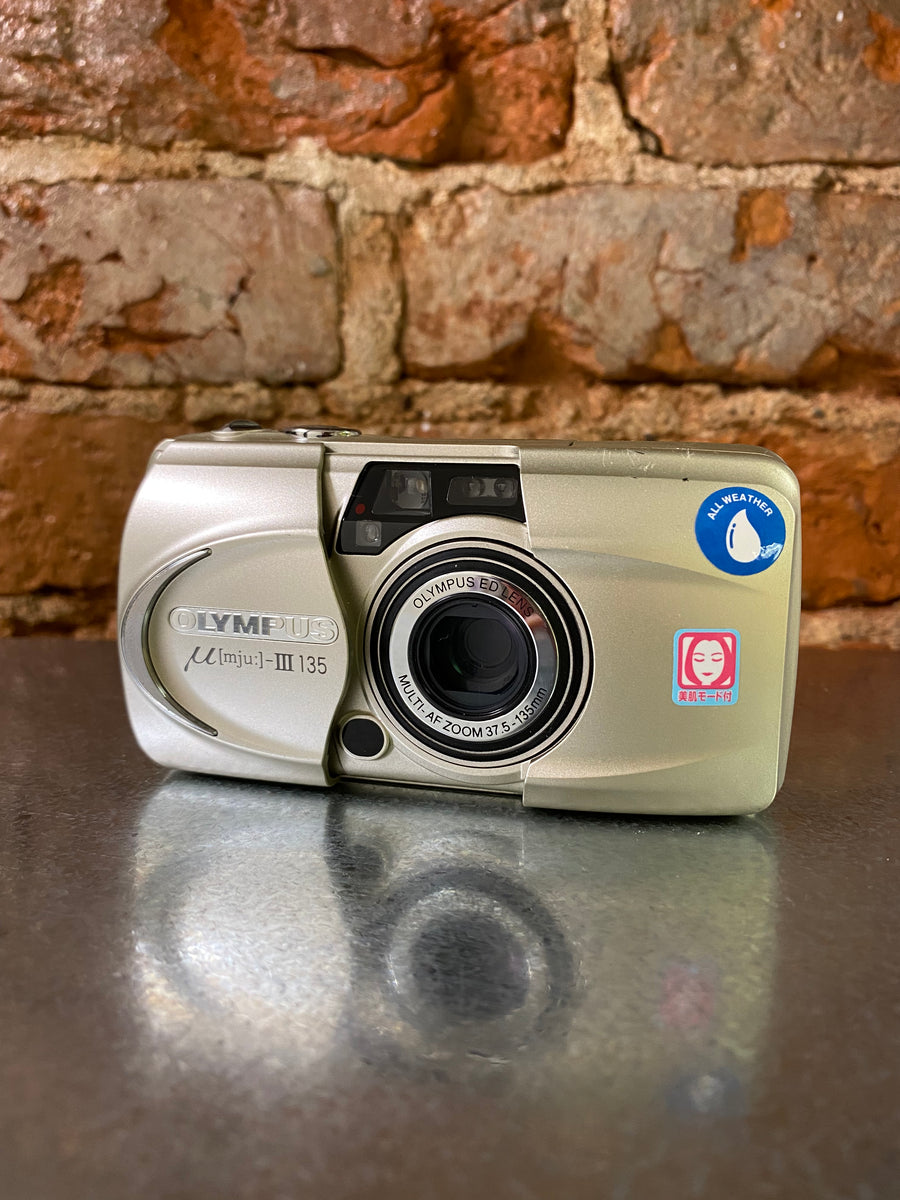 Olympus mju III zoom 135 фотоаппарат пленочный – Retrocam