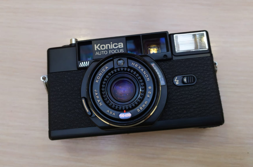 Konica C35 AF2 Hexanon 2.8 фотоаппарат