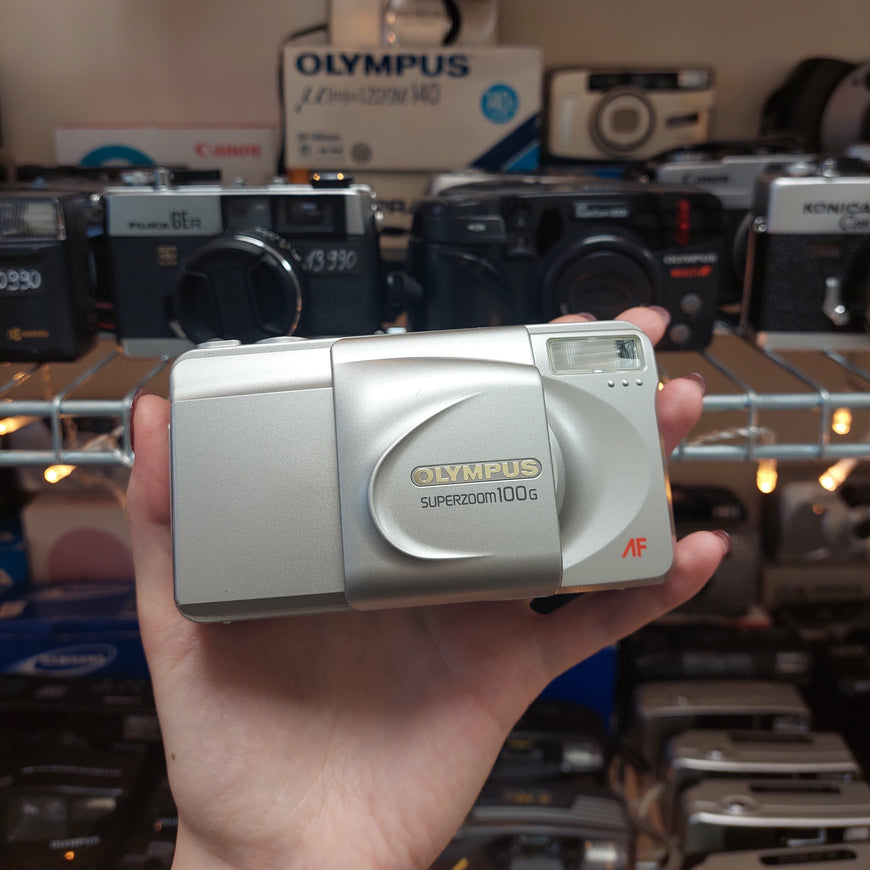 Olympus Superzoom 100G пленочный фотоаппарат