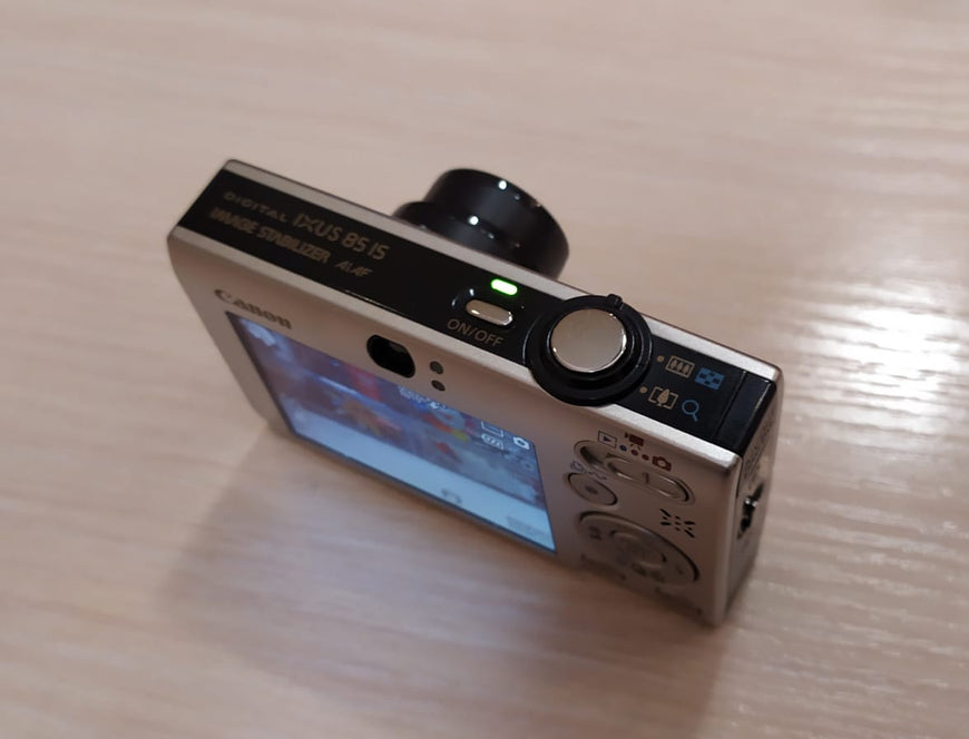 Canon IXUS 85 IS цифровой фотоаппарат серебро