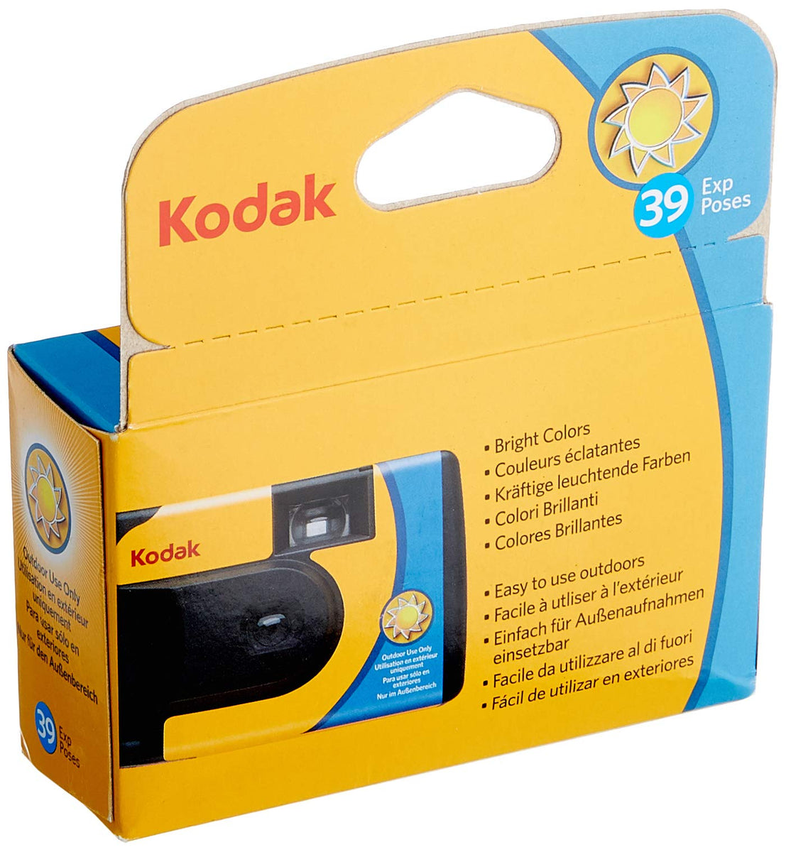 Kodak Daylight одноразовый плёночный фотоаппарат 35 мм – Retrocam