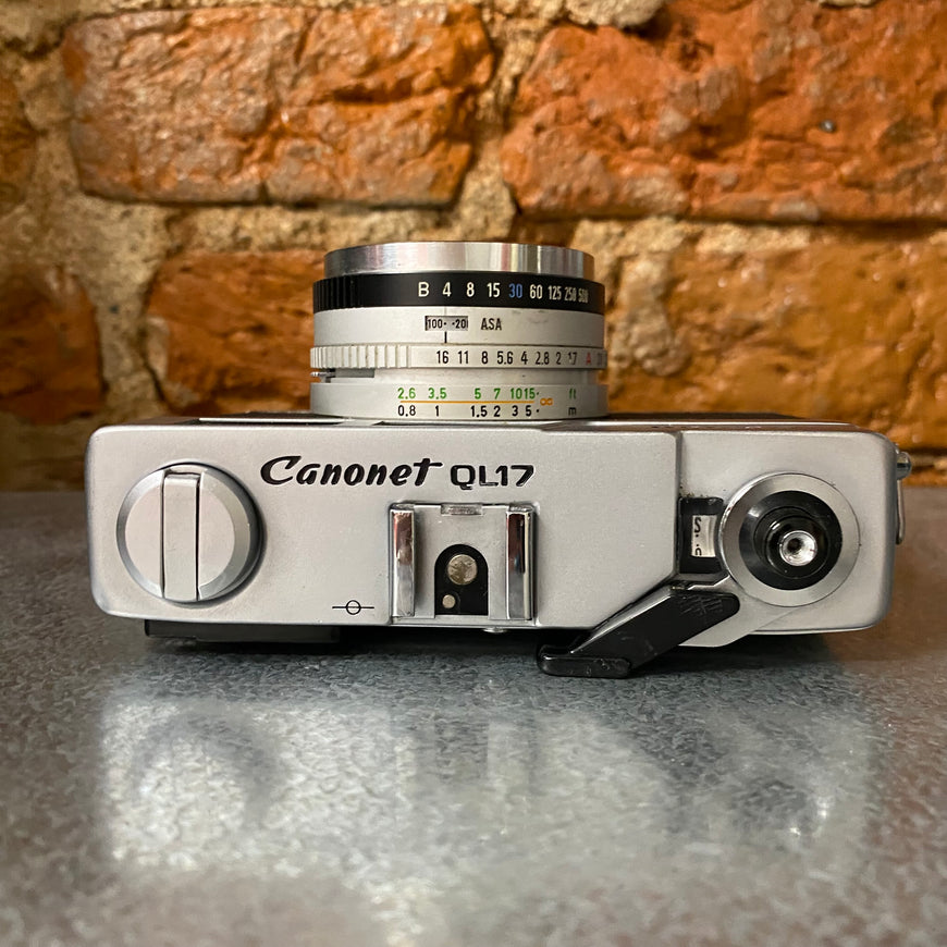 Canon Canonet QL17 пленочный фотоаппарат