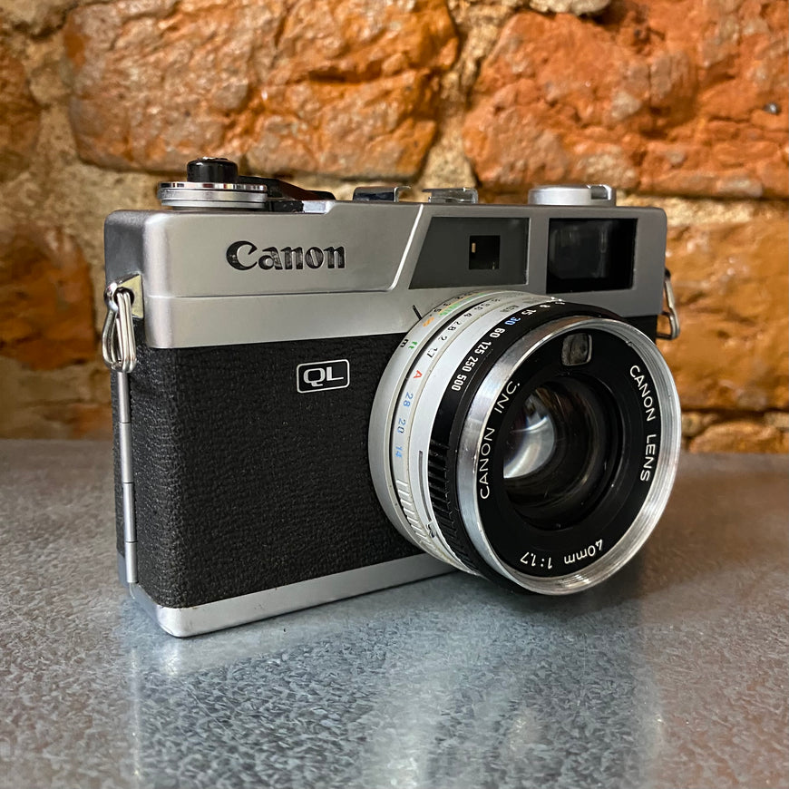 Canon Canonet QL17 пленочный фотоаппарат
