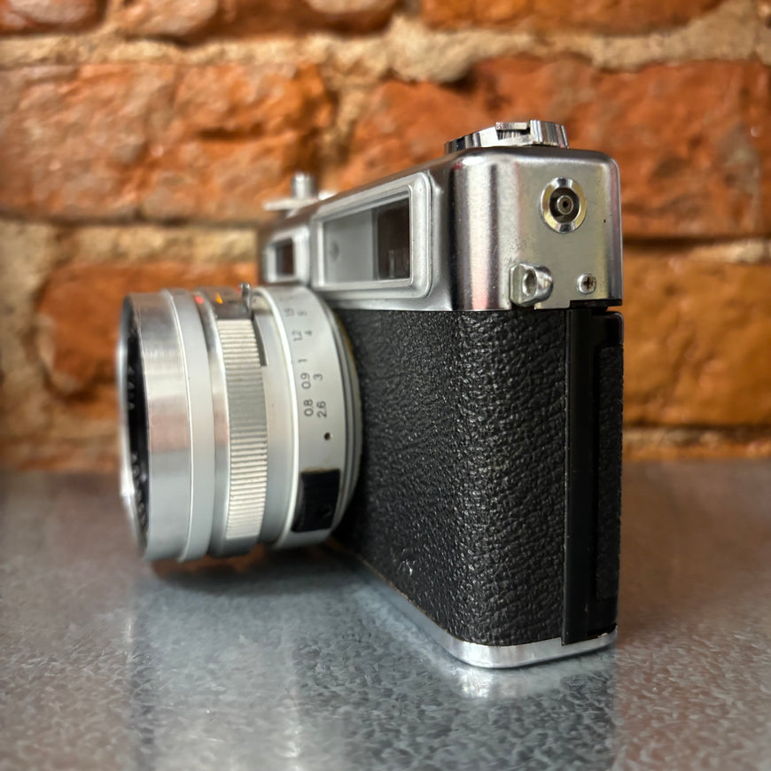 Yashica Electro 35GS + адаптер пленочный фотоаппарат