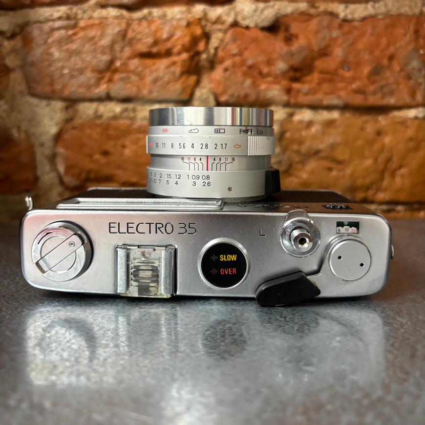 Yashica Electro 35 GL 1.7 пленочный фотоаппарат