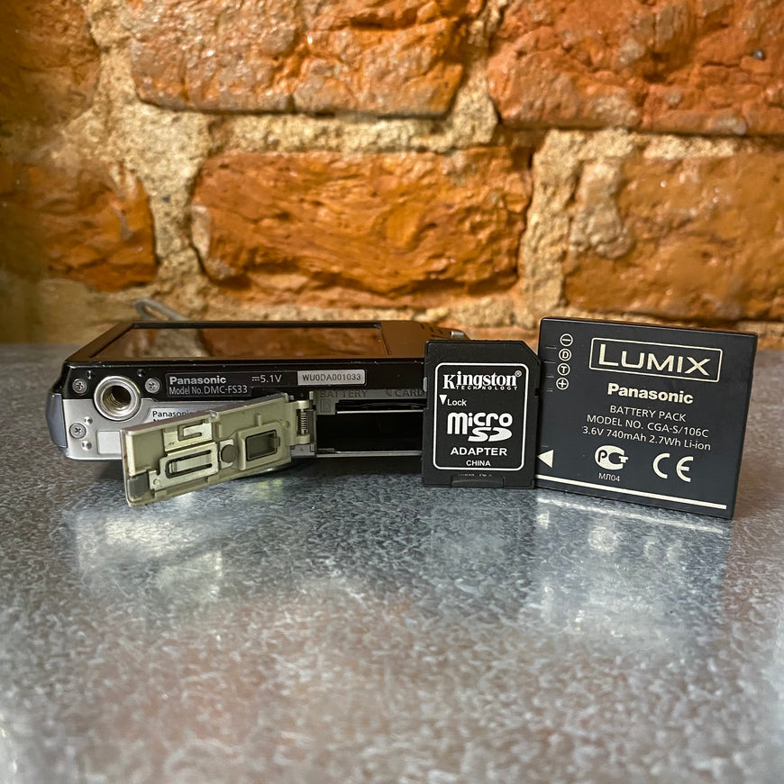 Panasonic Lumix DMC-FS33 серый цифровой фотоаппарат