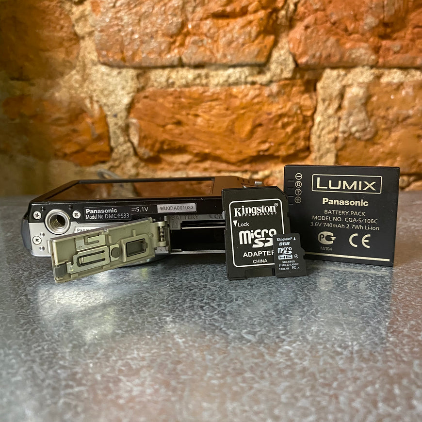 Panasonic Lumix DMC-FS33 серый цифровой фотоаппарат