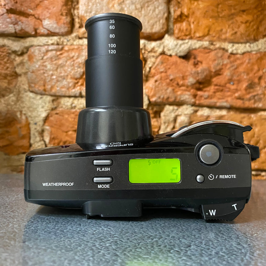 Olympus OZ120 panorama пленочный фотоаппарат