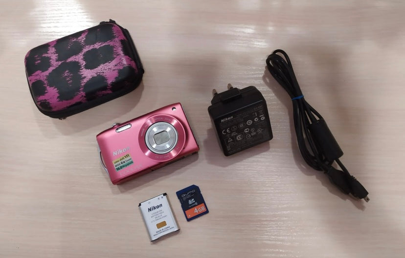 Nikon Coolpix S3300 цифровой фотоаппарат розовый