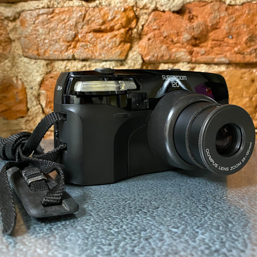 Olympus OZ120 panorama пленочный фотоаппарат