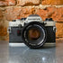 Olympus OM10 F.ZUIKO 1.8 50mm пленочный мануальный фотоаппарат