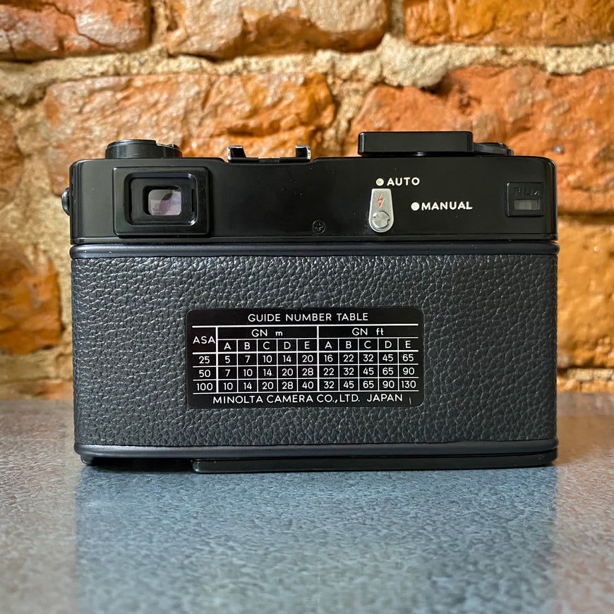 Minolta HI-MATIC E пленочный фотоаппарат дальномерный