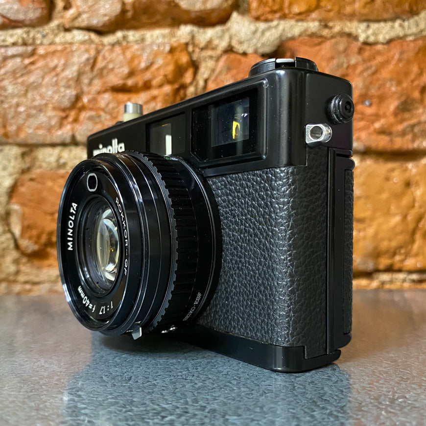 Minolta HI-MATIC E пленочный фотоаппарат дальномерный