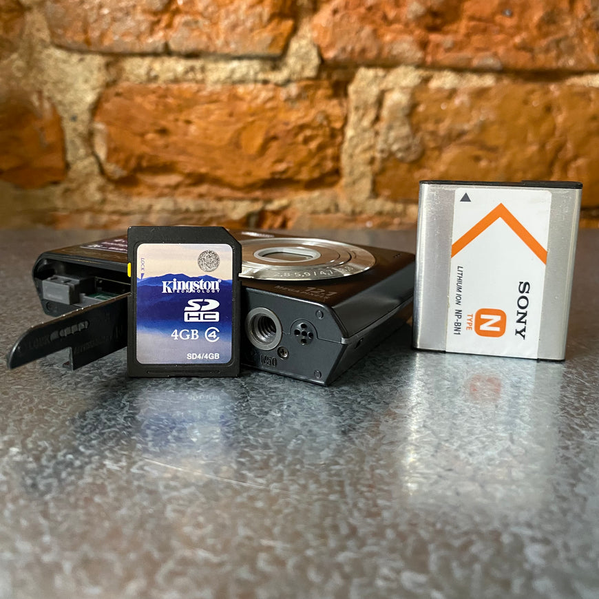 Sony Cyber-shot DSC-W510 цифровой фотоаппарат черный