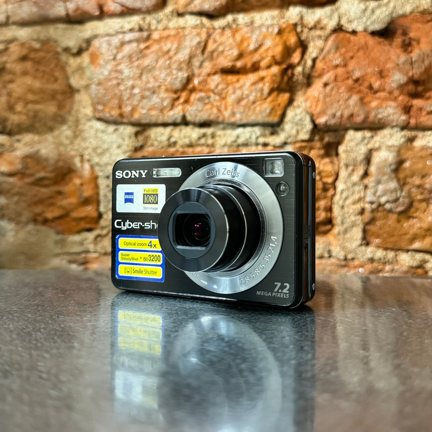 Sony Cyber-Shot DSC-W120 черный цифровой фотоаппарат