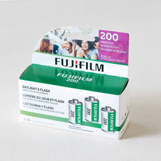 Fujifilm 200 цветная пленка 36 кадров