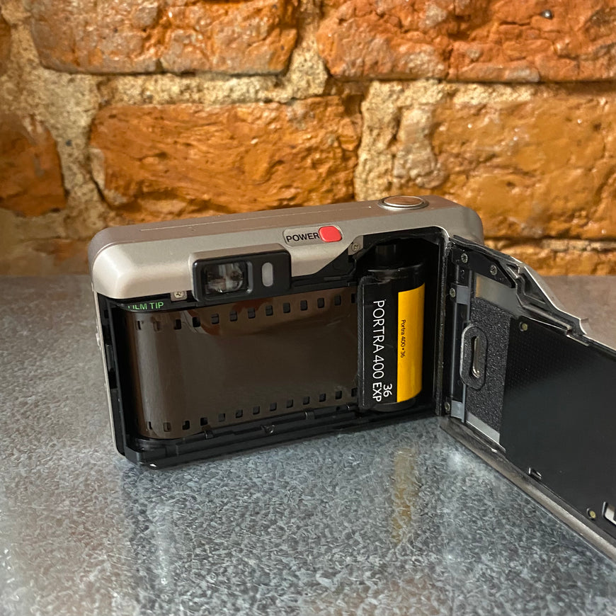 Fujifilm Zoom Date 1000 металлический пленочный фотоаппарат