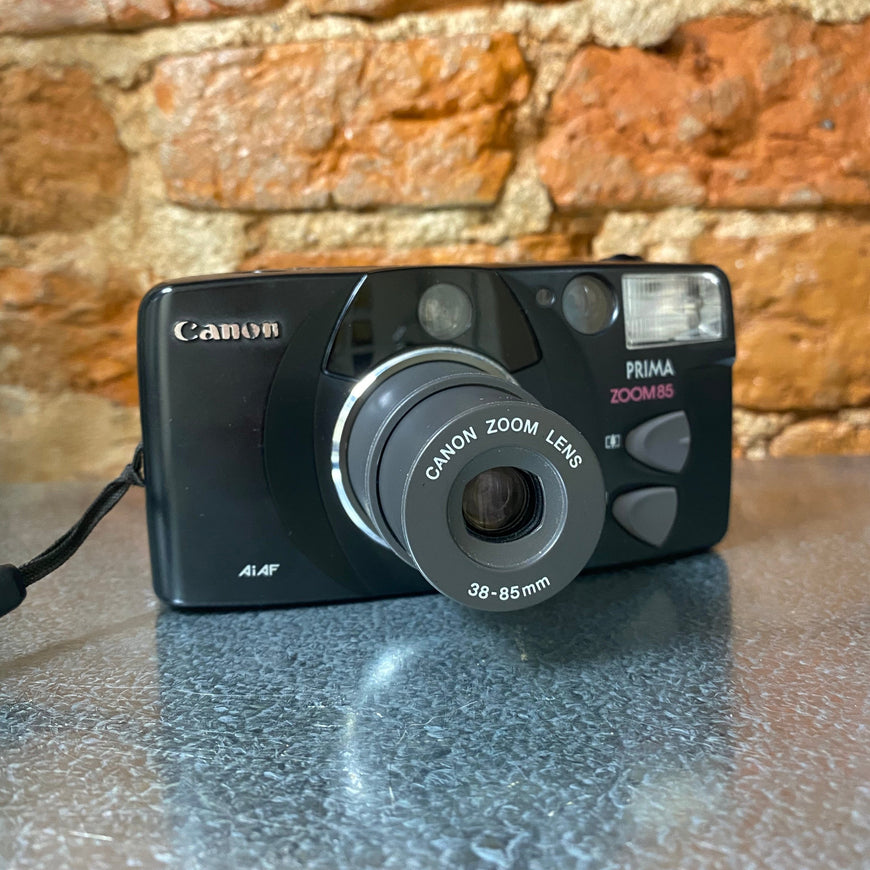 Canon Prima zoom 85n черный пленочный фотоппарат