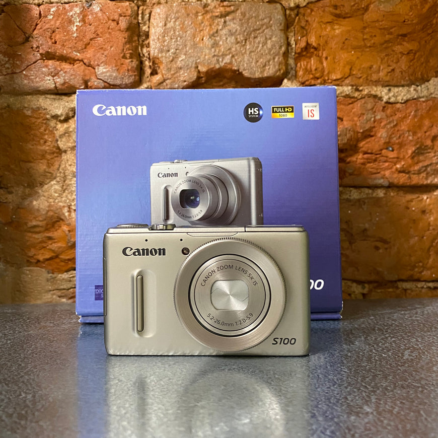 Canon PowerShot S100 полный комплект цифровой фотоаппарат