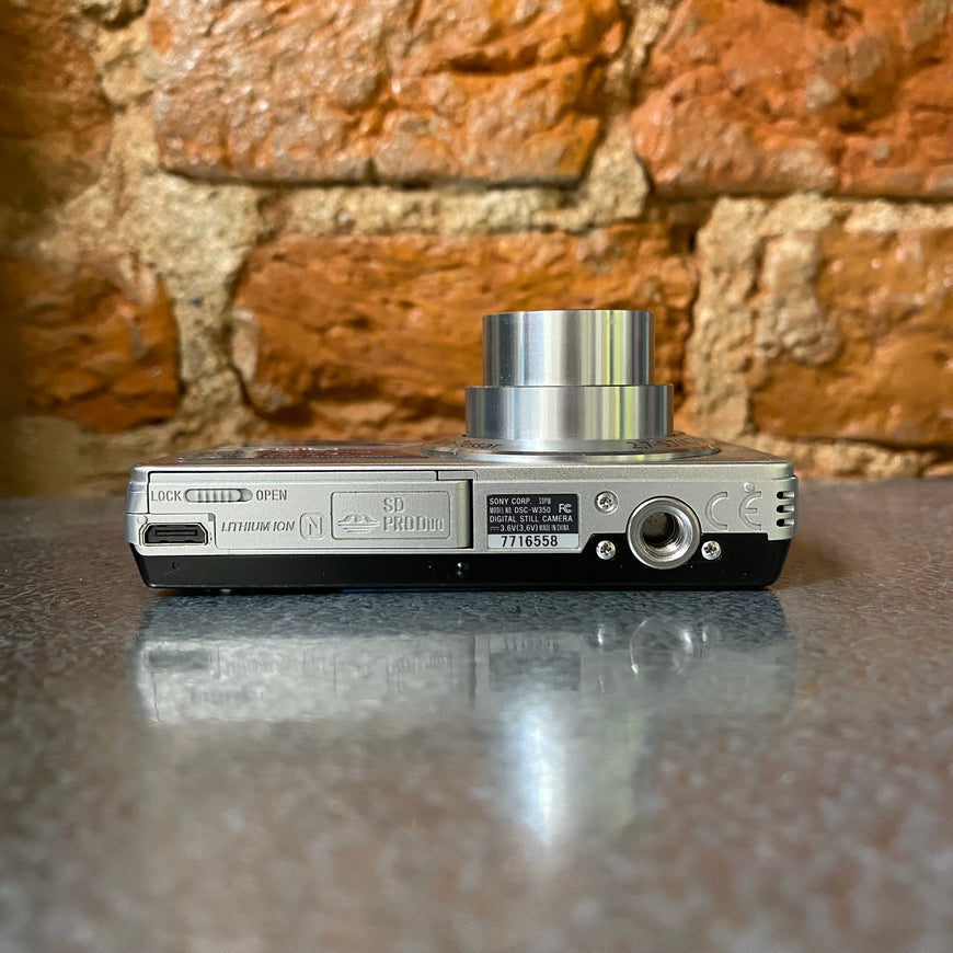 Sony Cyber-shot DSC-W350 серебро цифровой фотоаппарат
