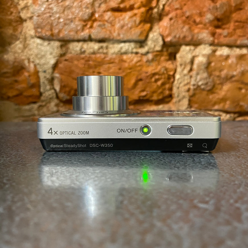 Sony Cyber-shot DSC-W350 серебро цифровой фотоаппарат