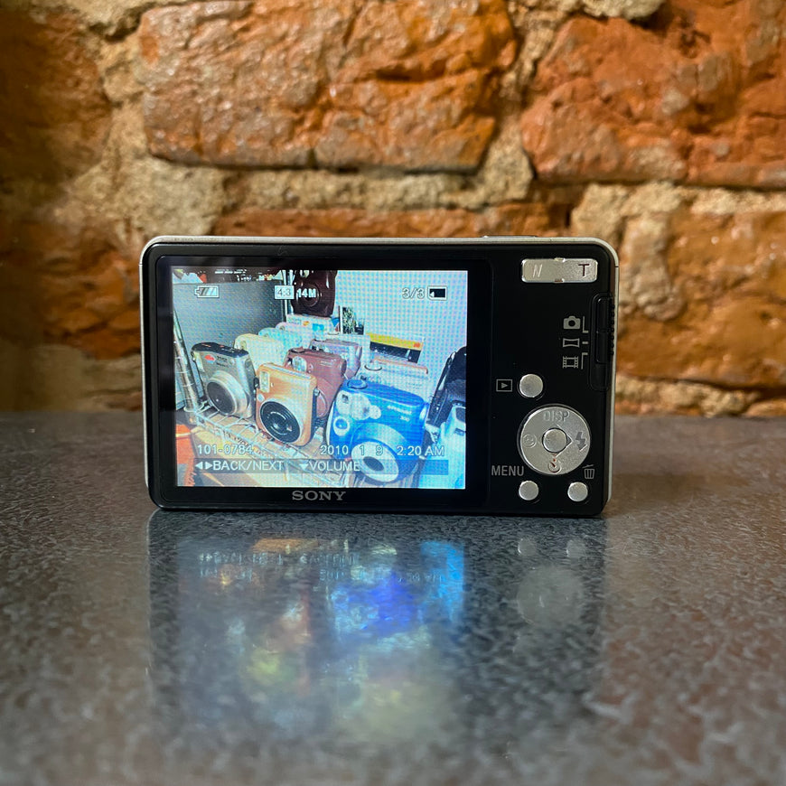 Sony Cyber-shot DSC-W350 серебро цифровой фотоаппарат