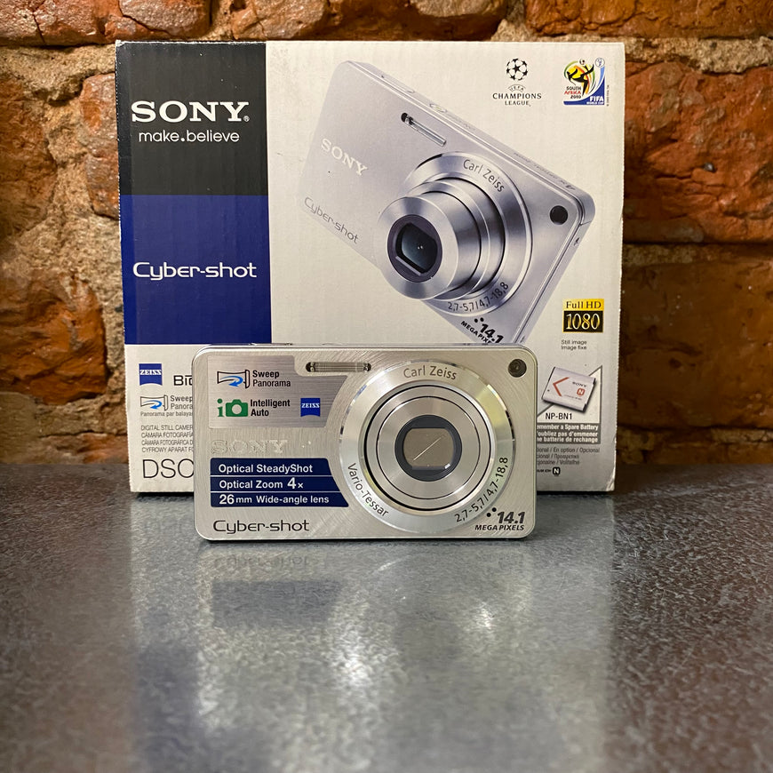 Sony Cyber-shot DSC-W350 серебро цифровой фотоаппарат