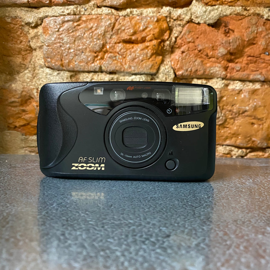 Samsung AF Slim Zoom пленочный фотоаппарат