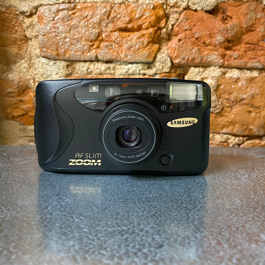 Samsung AF Slim Zoom пленочный фотоаппарат