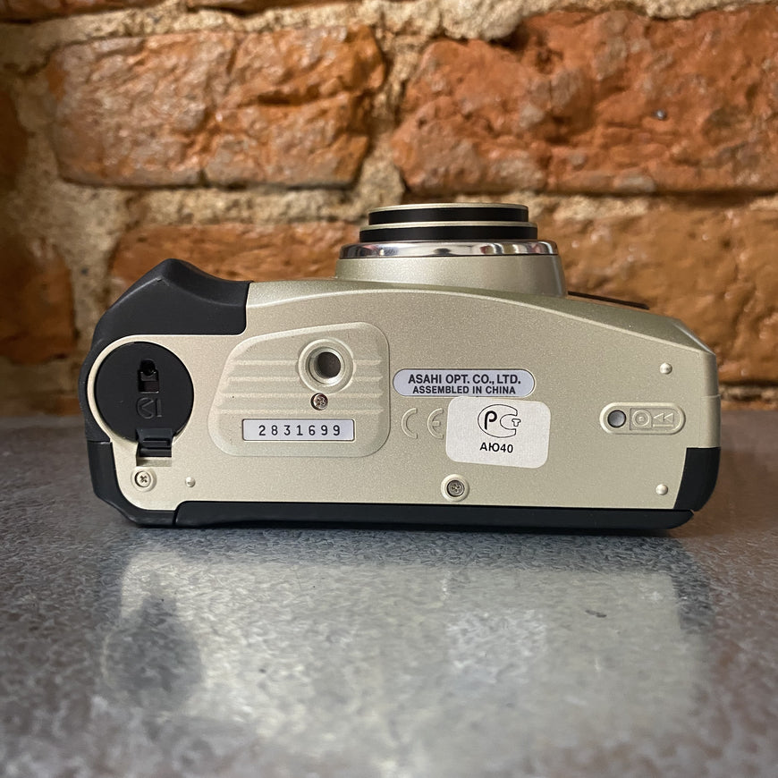 Pentax Espio 105G золотой плёночный фотоаппарат