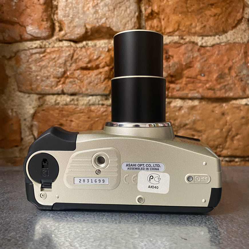 Pentax Espio 105G золотой плёночный фотоаппарат