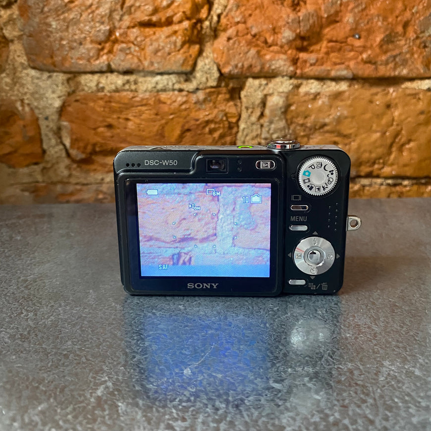 Sony Cyber-shot DSC-W50 цифровой фотоаппарат