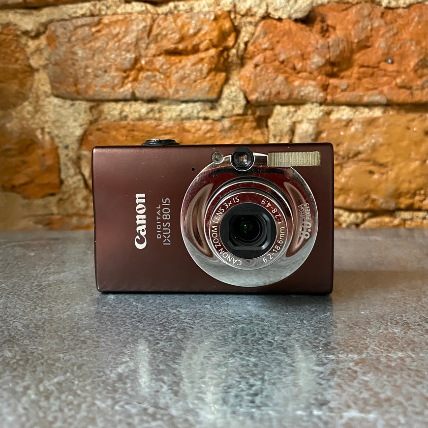 Canon IXUS 80 IS шоколад цифровой фотоаппарат