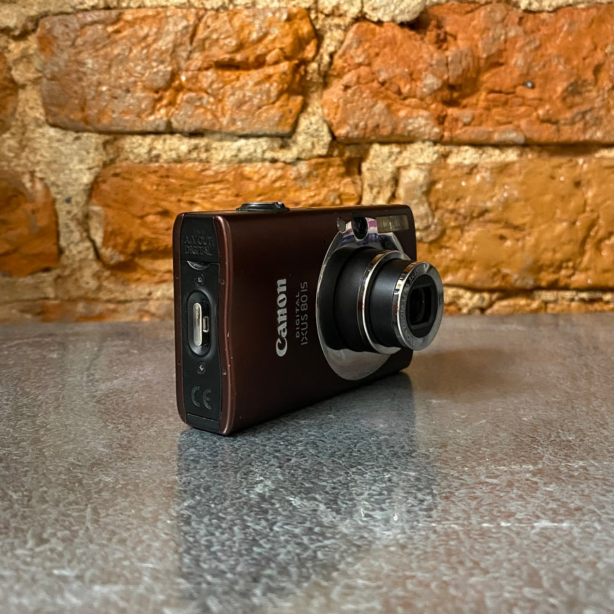 Canon IXUS 80 IS шоколад цифровой фотоаппарат