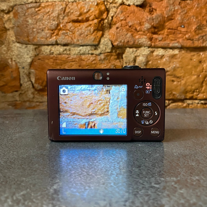 Canon IXUS 80 IS шоколад цифровой фотоаппарат