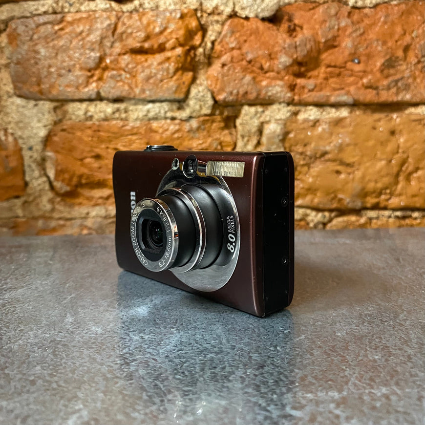 Canon IXUS 80 IS шоколад цифровой фотоаппарат