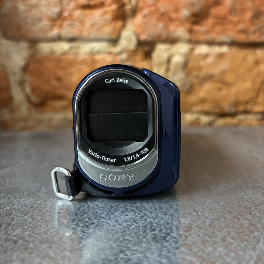 Sony DCR-SX40 синяя цифровая видеокамера