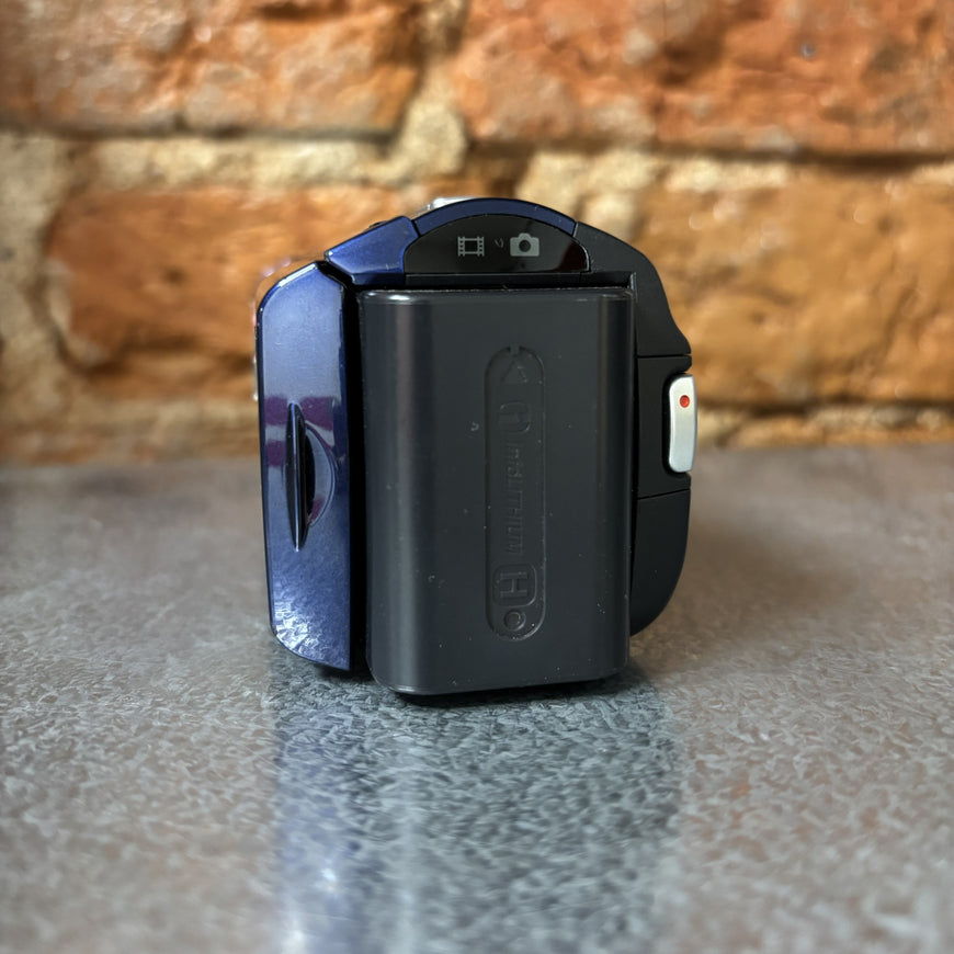 Sony DCR-SX40 синяя цифровая видеокамера