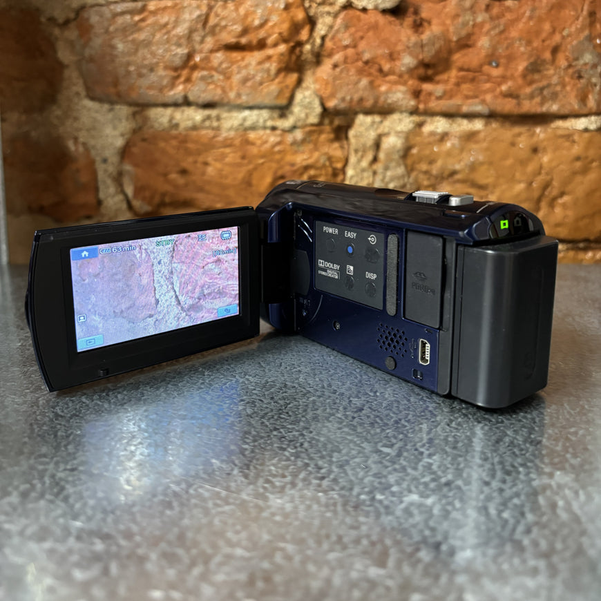 Sony DCR-SX40 синяя цифровая видеокамера