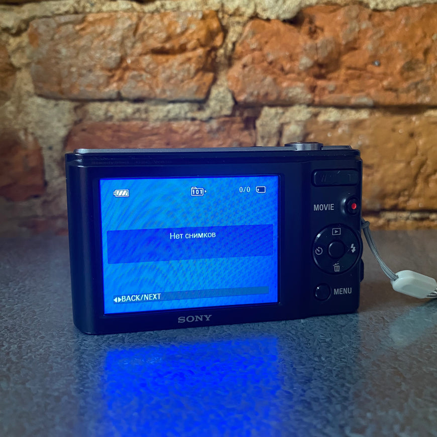 Sony Cyber-shot DSC-W810 черный цифровой фотоаппарат