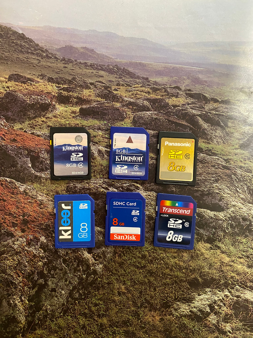 Карта памяти SD 256 MB - 16 GB
