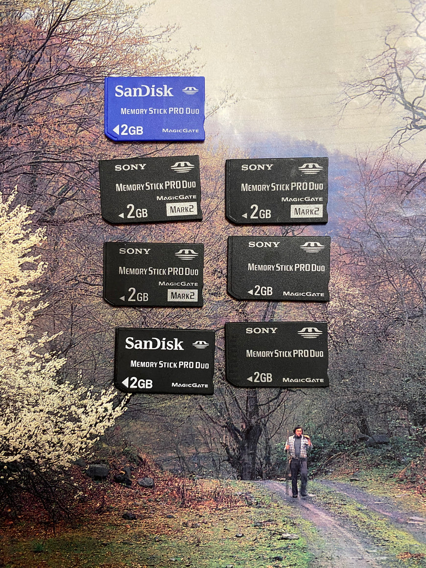 Карта памяти Memory Stick Pro Duo 256 MB – 8 GB