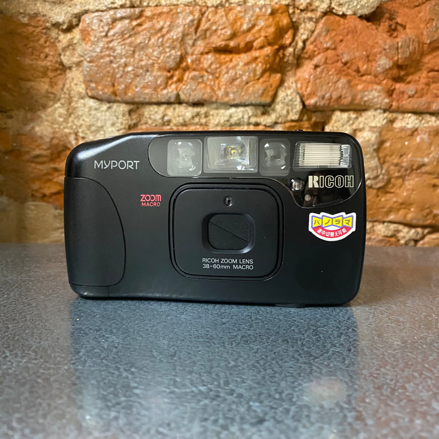 Ricoh Myport zoom mini пленочный фотоаппарат