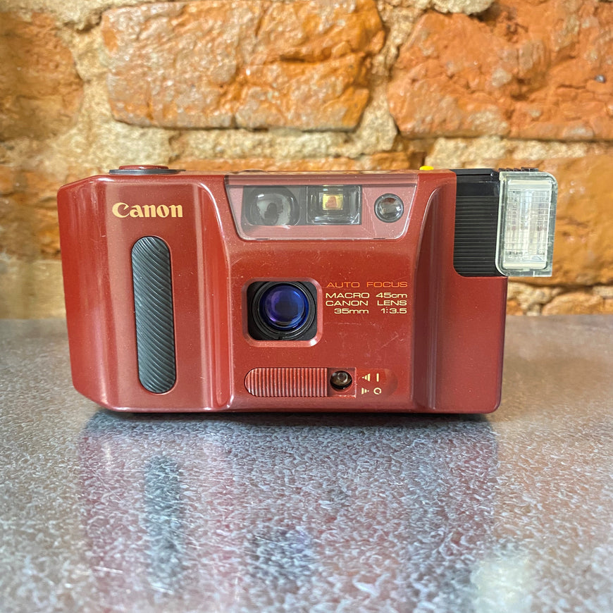 Canon AF35J Autoboy Lite красный пленочный фотоаппарат