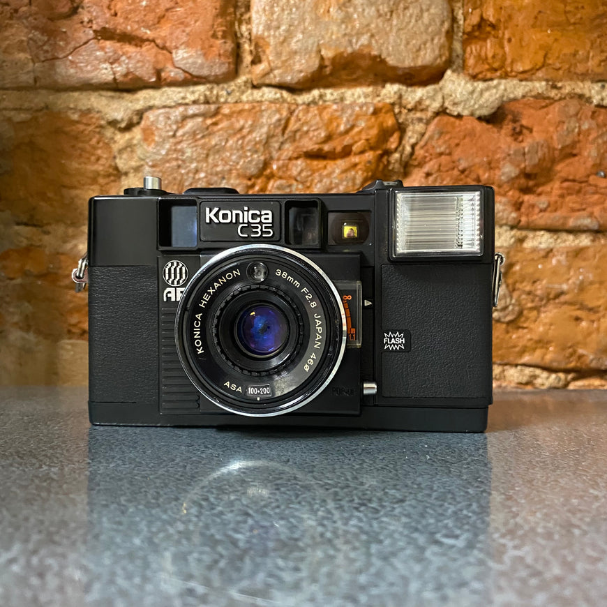 Konica C35 AF пленочный фотоаппарат легенда