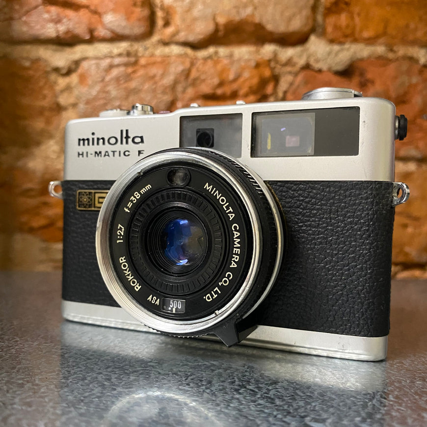 Minolta HI-MATIC F дальномерный пленочный фотоаппарат